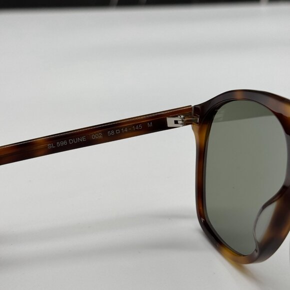 NEW SL596 DUNE 002 SAINT LAURENT HAVANA WOMEN SUNGLASSES - Picture 8 of 12